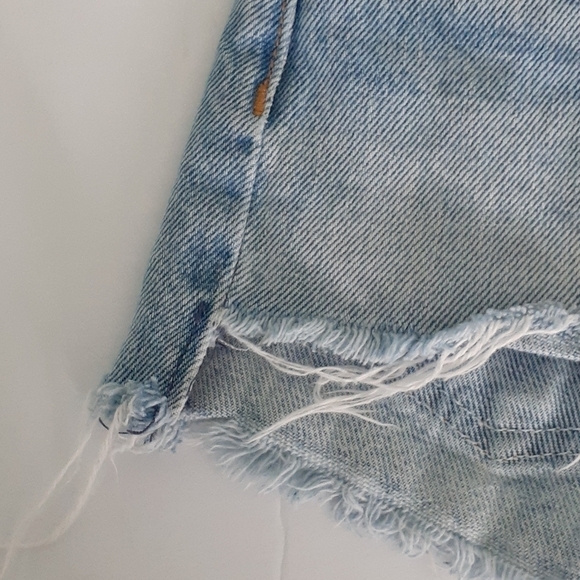 GRLFRND Girlfriend Cindy High-Rise Denim Shorts Size 25 - Picture 8 of 15